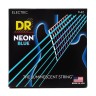 DR Strings NBE-9 NEON Blue Electric - Light (9-42)