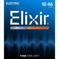 Elixir 12052 Nanoweb Nickel Plated Steel Light 10/46