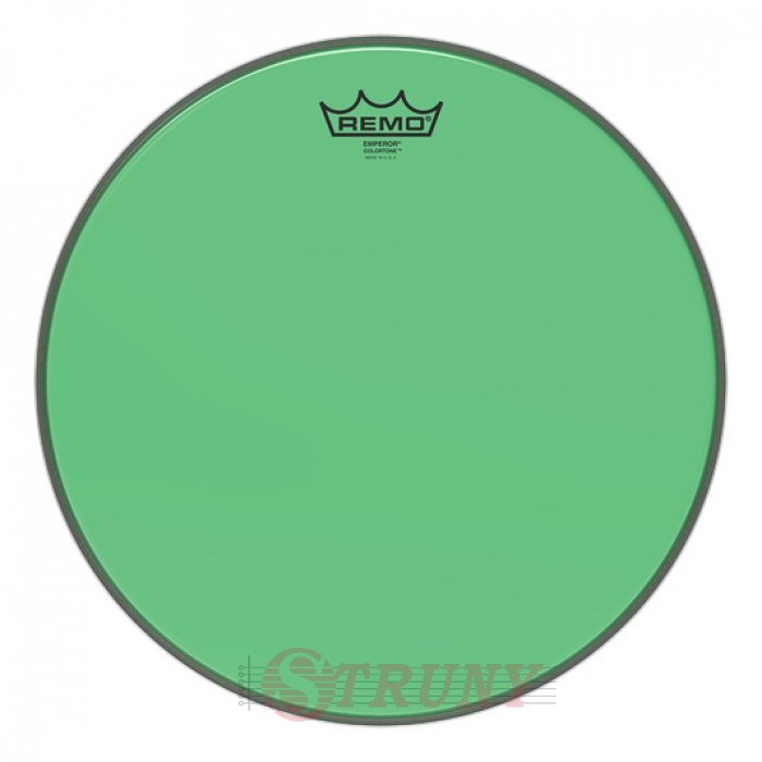 REMO EMPEROR 14" COLORTONE GREEN Пластик для барабана