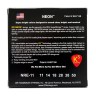 DR Strings NRE-11 NEON Red Electric - Heavy (11-50)