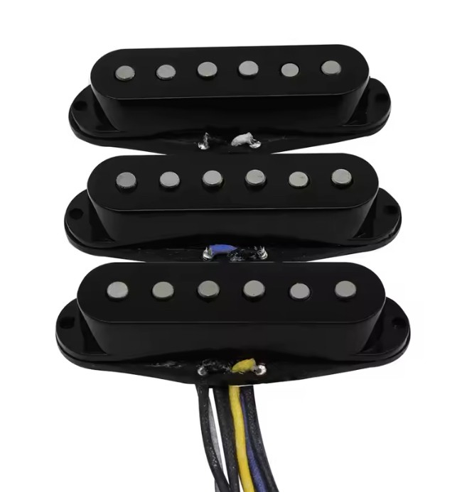 Fleor Strat-Set Vintage BK Alnico 5 Набір синглів для стратокастера