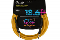 Fender CABLE PROFESSIONAL SERIES 18.6' GLOW IN DARK ORANGE Кабель інструментальний