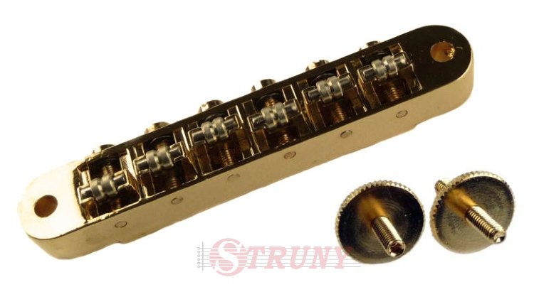 Metallor SM015 Gold Роликовый бридж Tune-o-matic