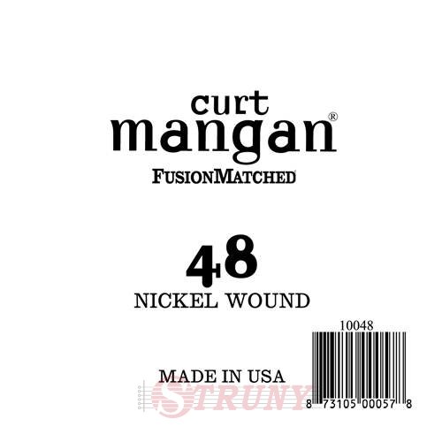 Curt Mangan 10048 48 Nickel Wound Ball End