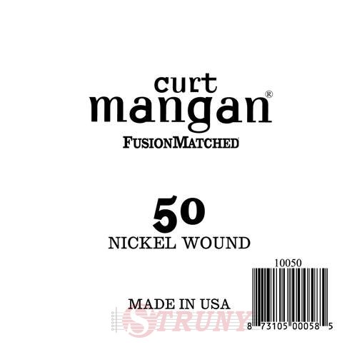 Curt Mangan 10050 50 Nickel Wound Ball End