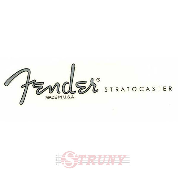Деколь Fender Stratocaster Silver