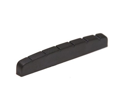 GraphTech PT-5010-00 Black TUSQ XL Nut Slotted Strat Style Flat Bottom Нульовий поріжок