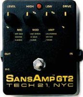 Tech21 SansАmp GT2 Эмулятор