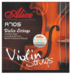 Alice A705 Violin Струни для скрипки сталь/хром