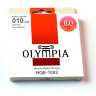 Olympia HQE-1052 Light Top Heavy Bottom Nickel Plated Steel Electric Guitar Strings 10/52