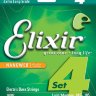 Elixir 14087 Nanoweb Coated Nickel Plated Steel Light-Medium Extra Long Scale 4-Strings 45/105