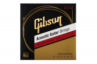Gibson SAG-PB11 PHOSPHOR BRONZE ACOUSTIC GUITAR STRINGS 11/52 ULTRA-LIGHT