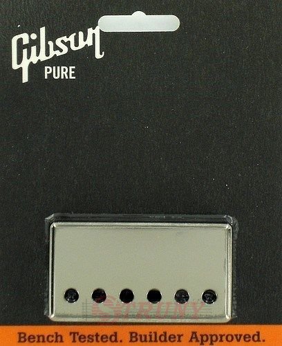 Gibson Pickup Cover NICKEL bridge position PRPC-035