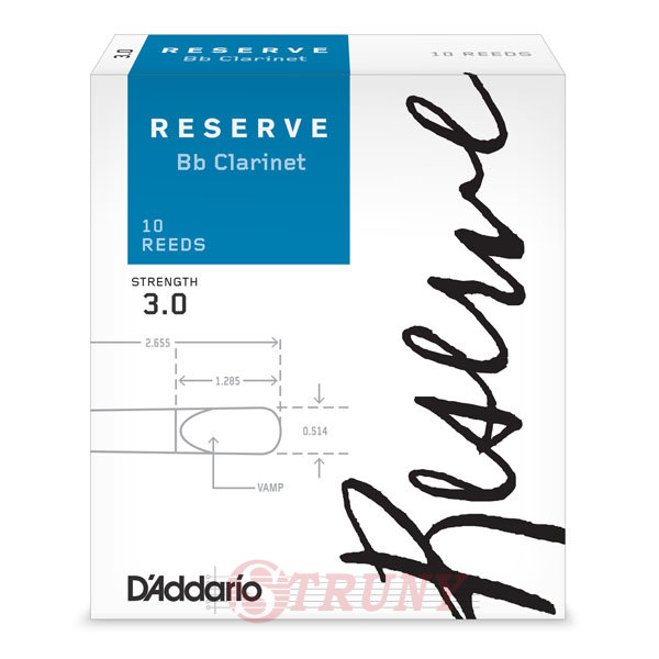 RICO DCR1030 Reserve Bb Clarinet 3.0 Тростини для кларнета (10 шт)