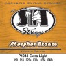 SIT P1048 Extra Light Phosphor Bronze Acoustic Guitar Strings 10/48 SIT P1048 Extra Light Phosphor Bronze Acoustic Guitar Strings 10/48
