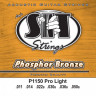SIT P1150 Pro Light Phosphor Bronze Acoustic Guitar Strings 11/50