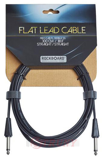 RockBoard RBOCAB FL300 BLK SS Инструментальный кабель